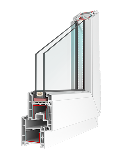 Окно ПВХ BRUSBOX 60-4