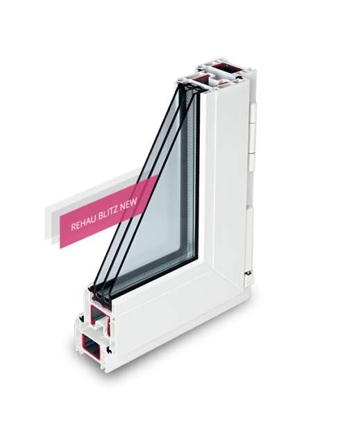 Окна ПВХ REHAU Blitz 60мм