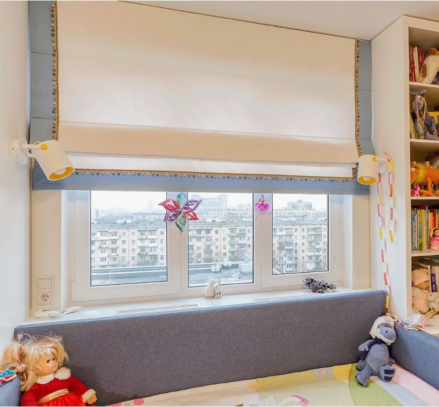 Римские шторы в детскую