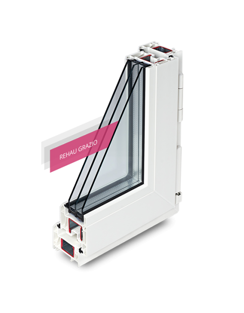 Окна ПВХ REHAU GRAZIO 70 мм
