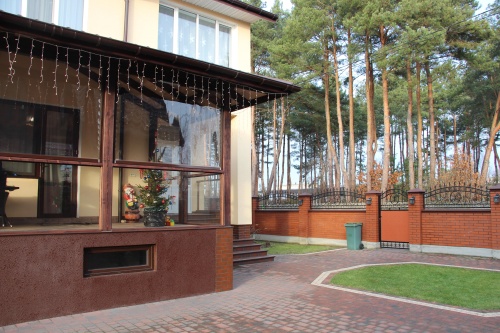 Прозрачные вертикальные маркизы