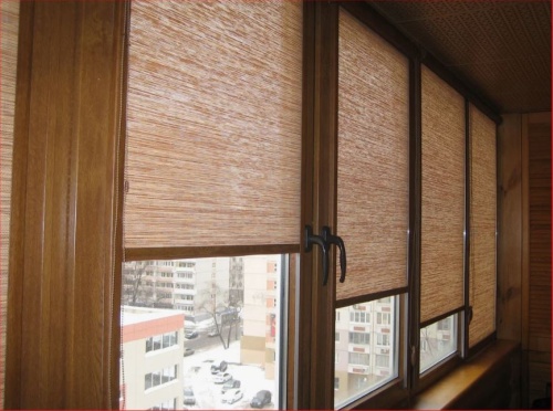 Рольшторы на окна под дерево