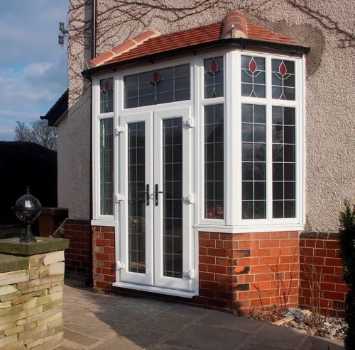 Дверь тамбурная в дом из ПВХ