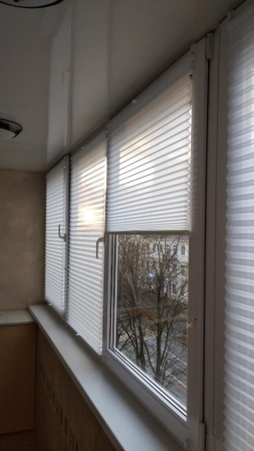 Шторы плиссе