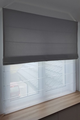 Двойная римская штора