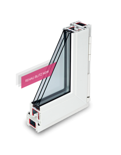 Окна ПВХ REHAU Blitz 60мм