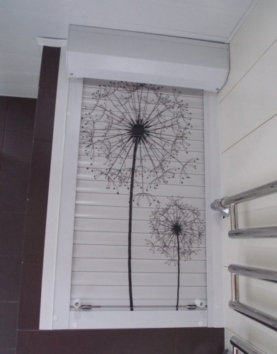 Роллеты с фотопечатью