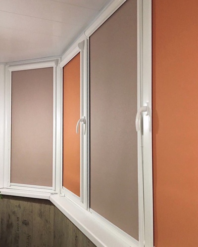 Рольшторы кассетные (алюминий)